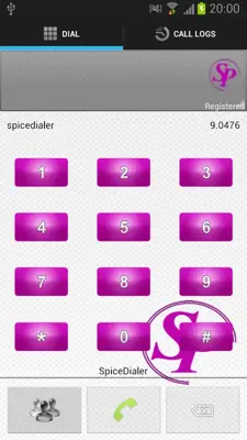 Spice Dialer android App screenshot 2